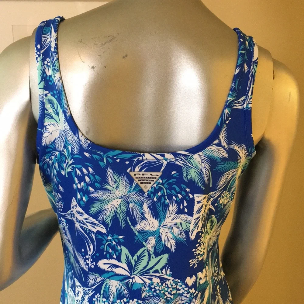 COLUMBIA | Women's PFG Freezer Dress Swordfish Palm Print - Picture 7 of 12